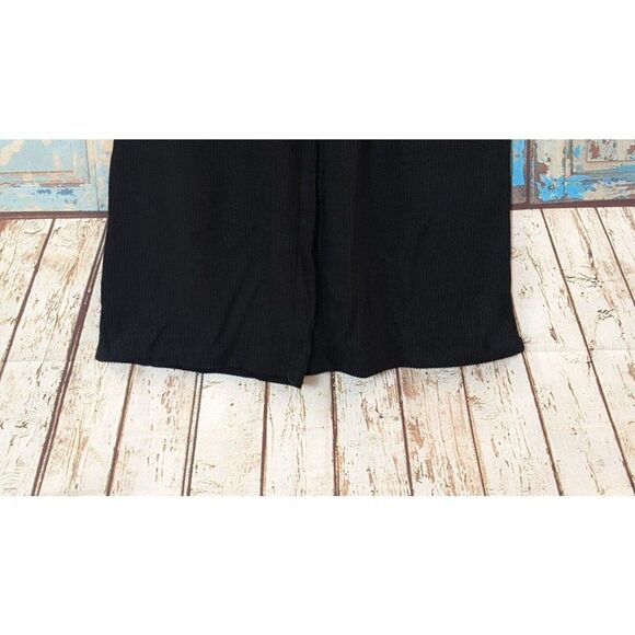 Secret Treasures Women S 4-6 Black Pajama Short Sleeve Top Pants Pockets Buttons - Picture 9 of 12
